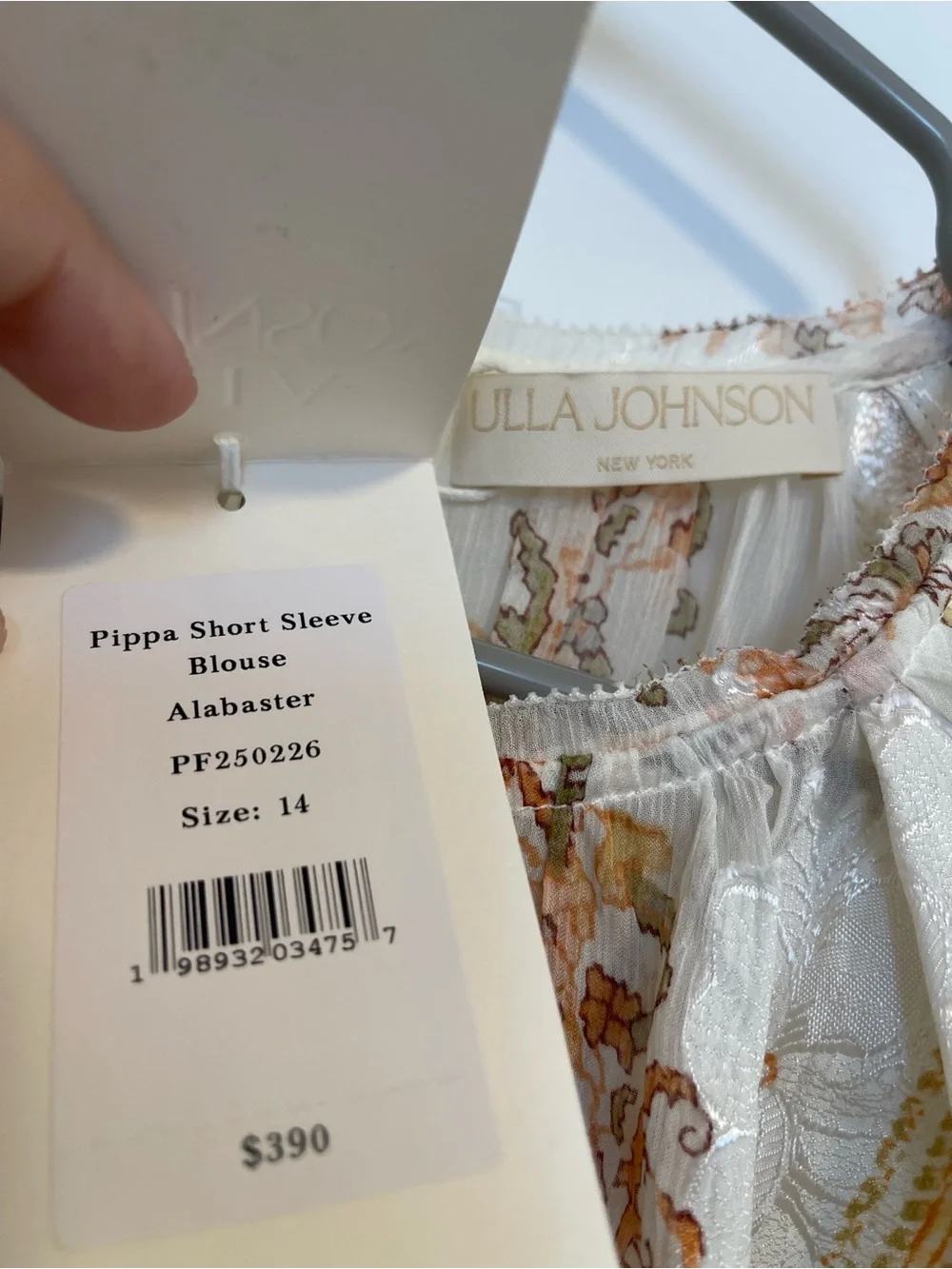 NWT Ulla Johnson Pippa Blouse